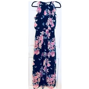 Pretty Floral Maxi with Ruffles